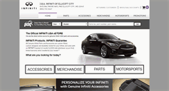 Desktop Screenshot of jbainfinitiparts.com